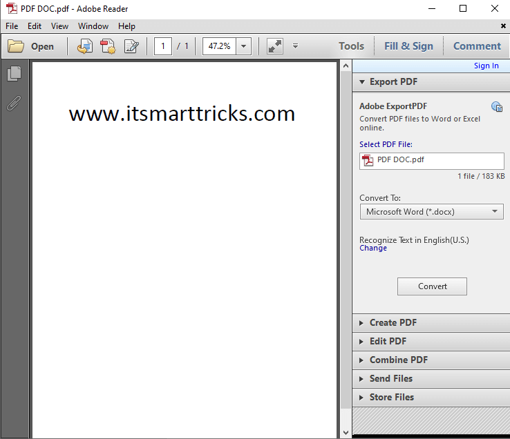 How to Convert from MS Word to PDF Document in Microsoft Windows How to Convert from MS Word to PDF Document in Microsoft Windows