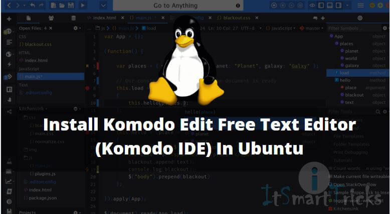 How to Install Komodo Edit Free Text Editor (Komodo IDE) In Ubuntu