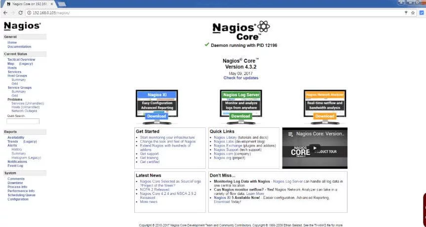 How to Install Nagios Core 4.3 On Redhat/Centos/Fedora