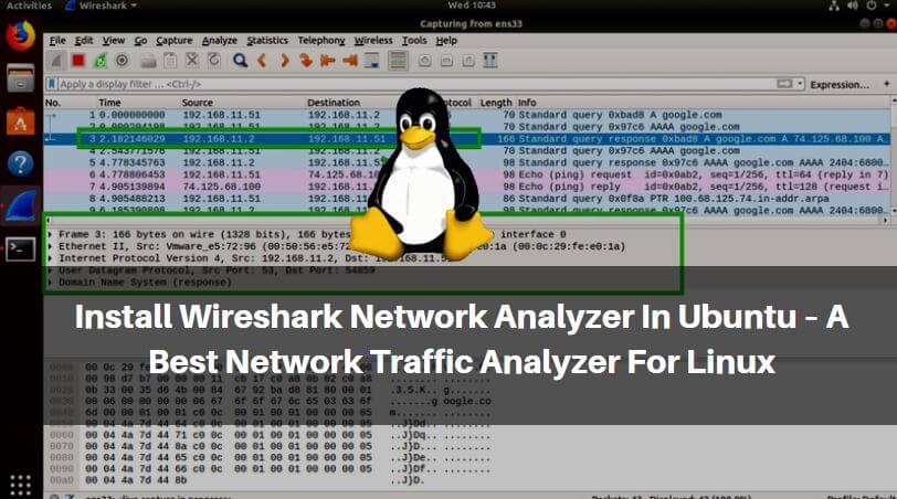 How To Install Wireshark Network Analyzer In Ubuntu – A Best Network Traffic Analyzer For Linux