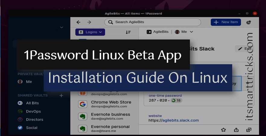How to Install 1Password Beta On Linux - Best Password Manager for Linux