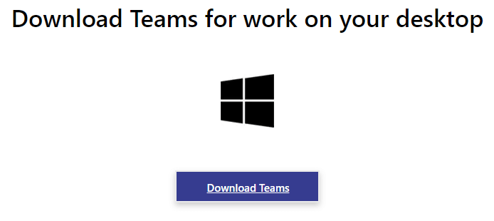 Download Microsoft Teams for