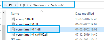 How to Fix Outlook.exe system error : "the code execution cannot proceed because vcruntime140_1.dll was not found" VCRUNTIME140_1.dll File