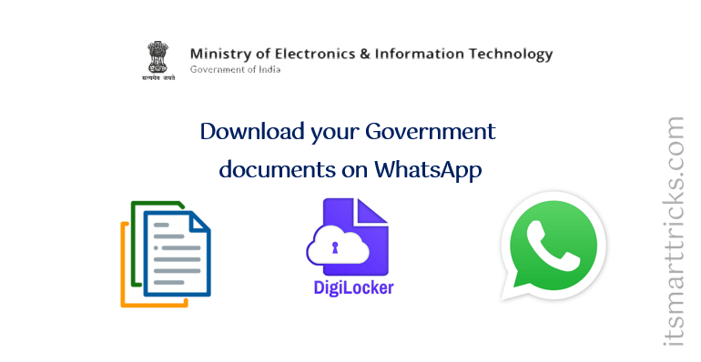 Download your Government documents on WhatsApp