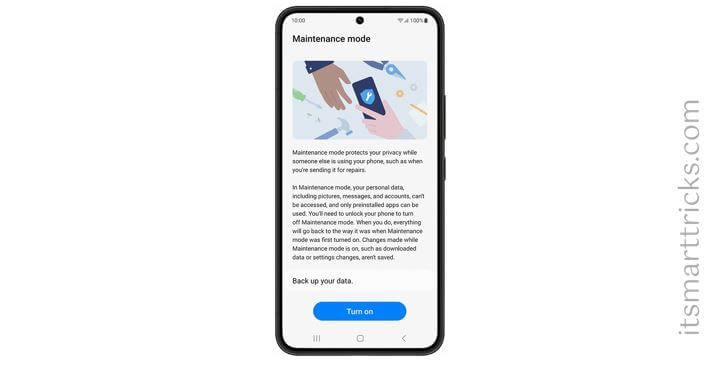 New Maintenance Mode feature protects your data during phone repairs New Maintenance Mode feature protects your data during phone repairs