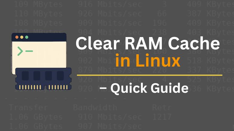 Clear RAM Cache in Linux