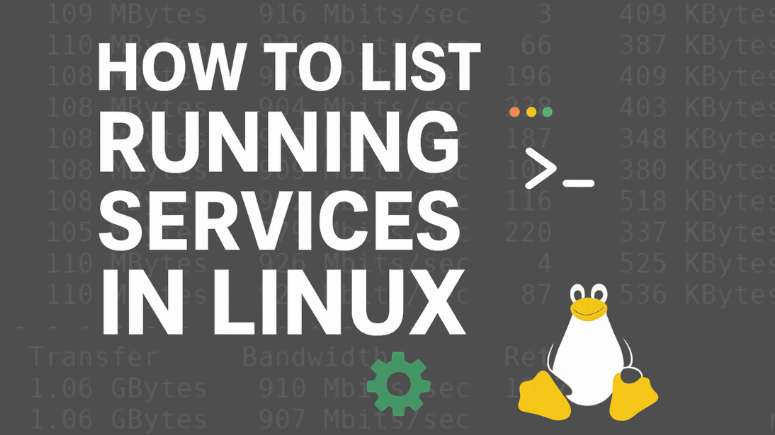List Running Services in Linux