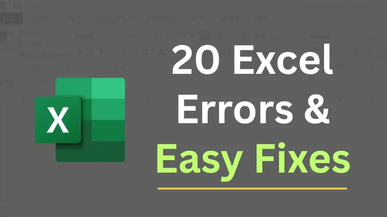 Excel Errors